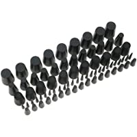 Los mejores  - KIT009 - Juego de tapones cónicos de EPDM para arenado- revestimiento en polvo- anodizado- etc.- 120 unidades